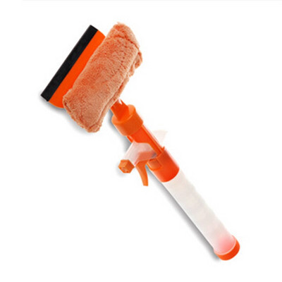 Instrument de curățare a sticlei, multifuncțională, cu două fețe, cu mâner lung, ștergător de pulverizare de uz casnic pentru mașină de acasă TS2 Instrumente de curățare pentru uz casnic