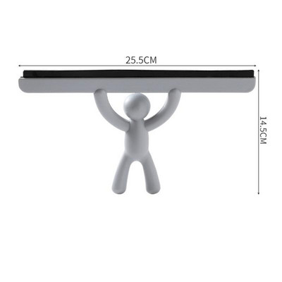 Racletă de sticlă Racletă de sticlă moale Racletă de curățat perie de geamuri Ștergător creativă Racletă de spălat geamuri de mașină Instrument de bucătărie pentru baie