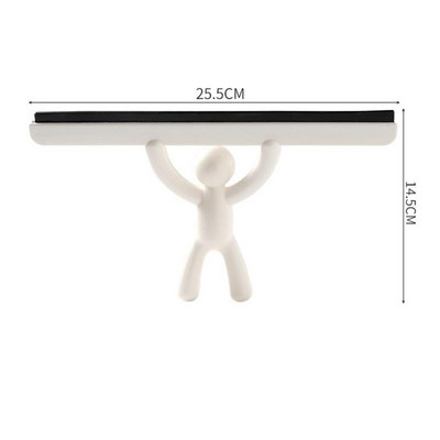 Racletă de sticlă Racletă de sticlă moale Racletă de curățat perie de geamuri Ștergător creativă Racletă de spălat geamuri de mașină Instrument de bucătărie pentru baie
