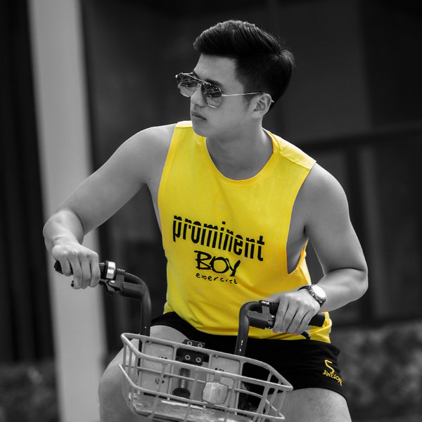 Νέο μοτίβο ανδρικό μπλουζάκι Casual Letter Sports Tank