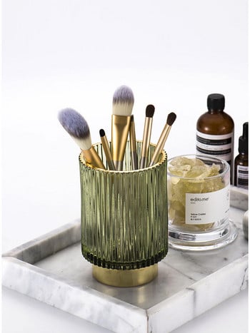 Nordic Cosmetic Cosmetic Brush Storage Box Organizer Τραπεζιού Εργαλεία Μακιγιάζ Στυλό Αποθήκευση Μακιγιάζ Βερνίκι Νυχιών Κουτί θήκης καλλυντικών