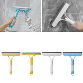 1 buc. Materiale de curățare pentru geamuri de uz casnic Racletă multifuncțională pentru oglindă de baie Instrumente de praf Racletă de sticlă Utilizare pe două fețe