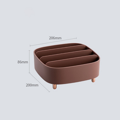 Kūrybingo dizaino kosmetikos laikymo talpykla Makiažo laikymo priemonė Stalčių skirstytuvas Nuimamos plastikinės dėžutės Miegamojo priedai