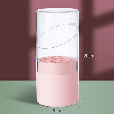 OYOREFD Creative Desktop Makeup Organizer Θήκη για πινέλο Μακιγιάζ Αδιάβροχη στη σκόνη Βάση πινέλου για σκιές ματιών Δοχείο μακιγιάζ