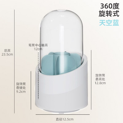 Meigipintslihoidik Potipurk Hoiukast Plastikust Säilitusmahuti Vannitoa Organisatsioon Akrüülist meigivahend pintslite jaoks