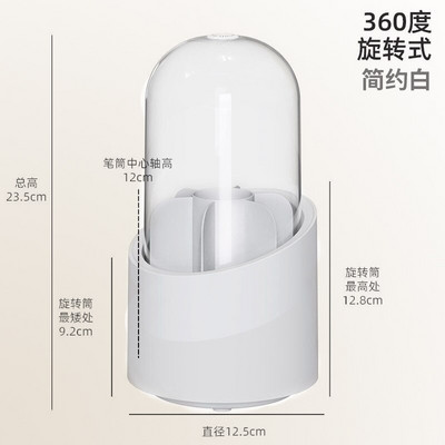 Meigipintslihoidik Potipurk Hoiukast Plastikust Säilitusmahuti Vannitoa Organisatsioon Akrüülist meigivahend pintslite jaoks