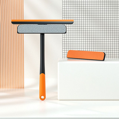 Stergator de geamuri cu racleta 3 in 1, cu cap de perie inlocuibil, pentru spalarea hotelului, durabil, portabil, pentru curatarea bucatariei, instrument de uz casnic