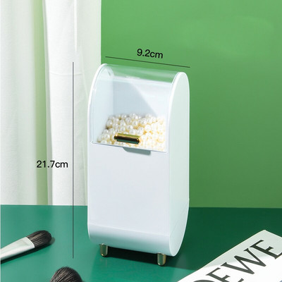 Επιτραπέζιο καλλυντικό πινέλο βαρέλι Organizer κραγιόν φρυδιών Κουτί αποθήκευσης Pearl Μακιγιάζ κοσμηματοθήκη Ράφι προβολής