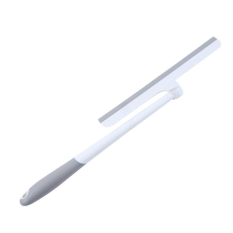 Perie pentru curățarea geamurilor Racletă multifuncțională din silicon Ştergător de sticlă Curăţarea podelei Bucătărie Accesorii pentru baie Instrument de uz casnic Mini