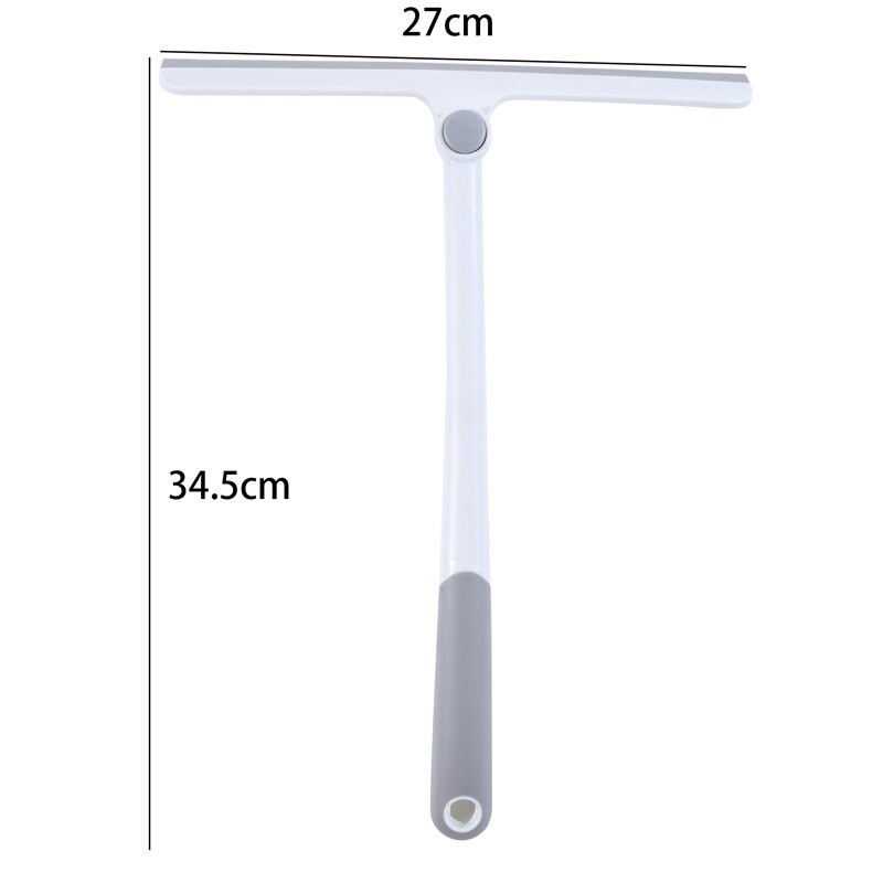 Perie pentru curățarea geamurilor Racletă multifuncțională din silicon Ştergător de sticlă Curăţarea podelei Bucătărie Accesorii pentru baie Instrument de uz casnic Mini