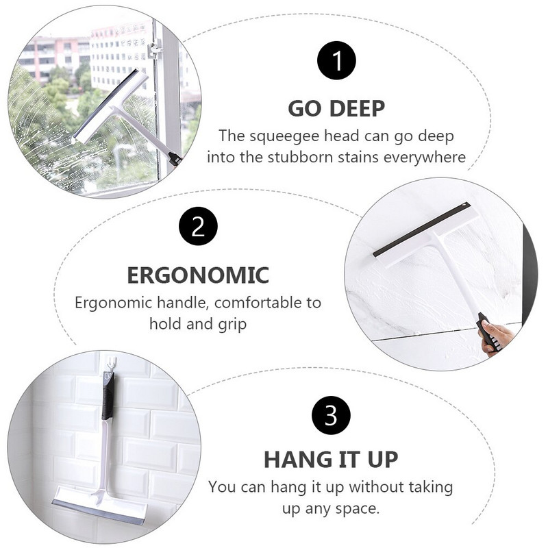 Καθαριστικό υαλοκαθαριστήρα μάκτρου παραθύρου Καθαριστικό υαλοκαθαριστήρα δαπέδου Σφουγγαρίστρα αυτοκινήτου Σφουγγαρίστρα από καουτσούκ Εργαλεία ντους Προμήθειες