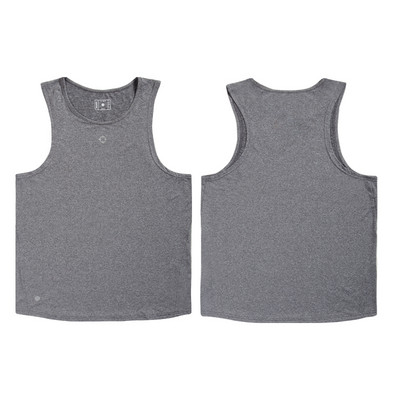 Ανδρικό αθλητικό φανελάκι με τυπωμένη επιγραφή