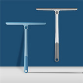 Perie de curățare geamuri Racletă multifuncțională din silicon Ştergător de sticlă Curăţarea podelei Bucătărie Accesorii pentru baie Unelte de uz casnic