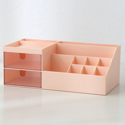 Cutie de depozitare cosmetice multi-gid Organizator de birou Tip sertar Cutie din plastic Raft pentru papetărie pentru studenți Cutie de depozitare Cutie pentru suport pentru stilouri