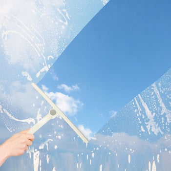 Чистачка Window Shower Cleaner Cleaner Door Wiper Scrubberhandle Tool Силиконова машина за миене на всички домашни преносими плочки предно стъкло