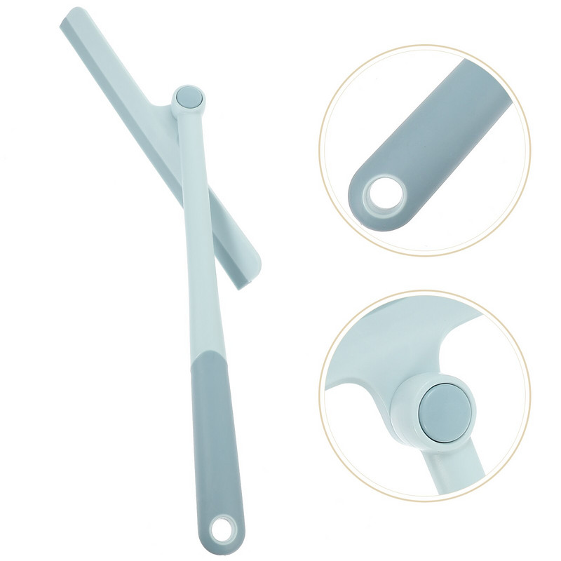 Squeegee Window Shower CleanerCleaning Door Wish Wire Scrubberhandle Εργαλείο σιλικόνης Πλύση πλυσίματος παντός σπιτιού Φορητό παρμπρίζ πλακιδίων