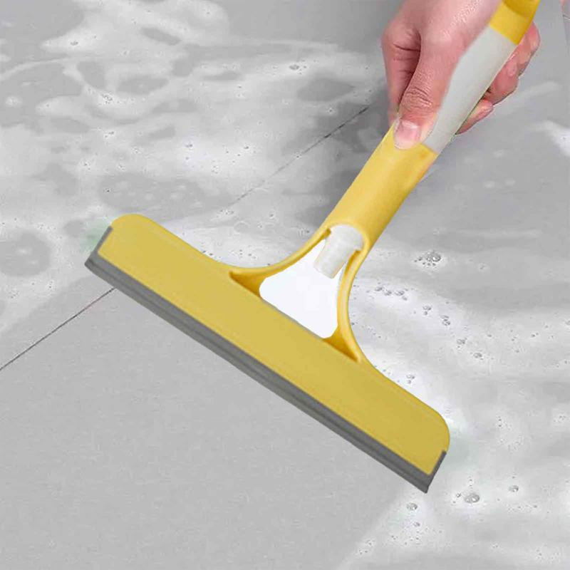 Γυαλί ντουζιέρας Squeegee Μικρή ξύστρα ντους για καθρέφτη Εργαλείο καθαρισμού παραθύρων διπλής όψης με ποτιστήρι 3 σε 1 για αυτοκίνητα