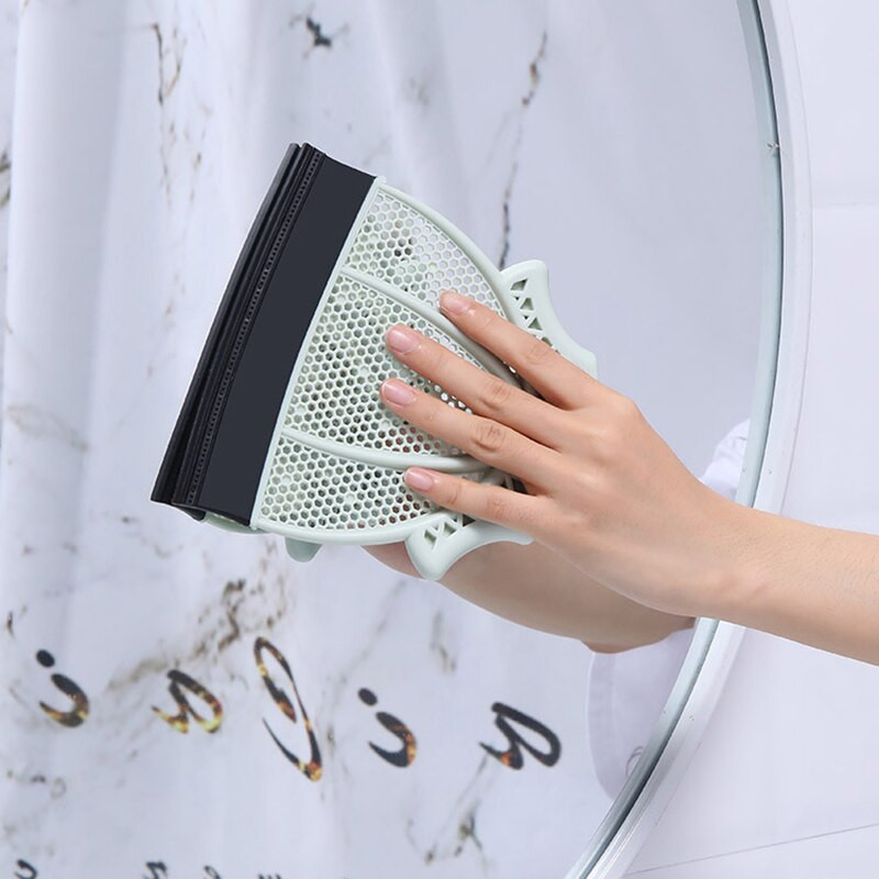 Εργαλείο καθαρισμού τζαμιών αυτοκινήτου PP Ευέλικτο επαναχρησιμοποιήσιμο υαλοκαθαριστήρα διπλού στρώματος Πολυλειτουργικό μαντηλάκι καθαρισμού οικιακής χρήσης HANW88