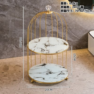 Organizatoare pentru dulap de baie Recipiente pentru machiaj Cușcă de păsări Birou de machiaj Cutie pentru cosmetice Suport de depozitare pentru ruj Produse de îngrijire a pielii