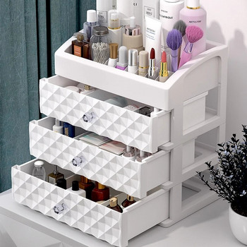 Makeup Organizer Καλλυντική θήκη Αδιάβροχη κοσμηματοθήκη Beauty Skin Care Cosmetic Organizers Συρτάρι Home Storage Box για γυναίκες