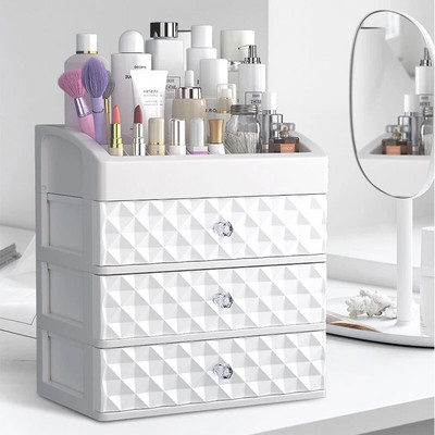 Makeup Organizer Καλλυντική θήκη Αδιάβροχη κοσμηματοθήκη Beauty Skin Care Cosmetic Organizers Συρτάρι Home Storage Box για γυναίκες