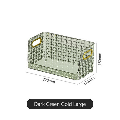 Prabangus kosmetikos laikiklis vonios kambario komodai Miegamojo patvarios makiažo laikymo padėklas Makiažo organizatoriaus dėžutė