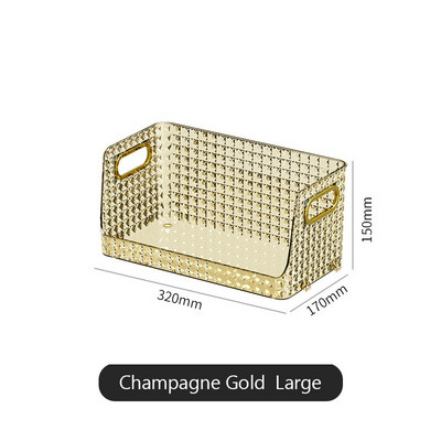 Prabangus kosmetikos laikiklis vonios kambario komodai Miegamojo patvarios makiažo laikymo padėklas Makiažo organizatoriaus dėžutė