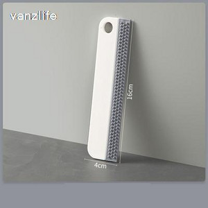 vanzlife Wipe stakleni artefakt mini brisač za kućanstvo četka za čišćenje kupaonskih pločica očistite prozore meko ljepilo zrcalna ploča