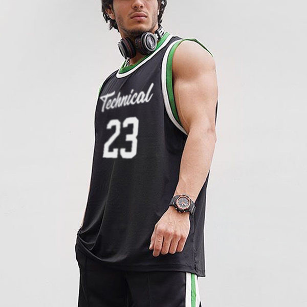 Maieu sport pentru bărbați - cu decolteu oval