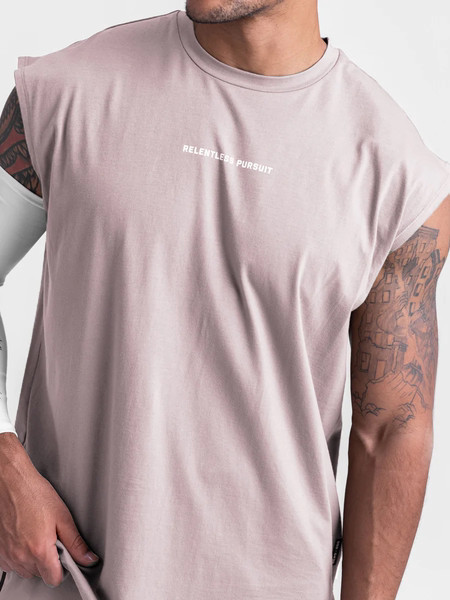 Meeste topp - ovaalse kaelusega