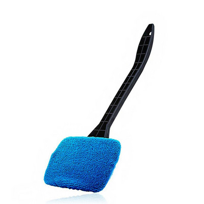 Perie pentru curățarea geamurilor mașinii Îndepărtare praf cu dublă utilizare Perie pentru sticlă pentru dezaburire Mop pentru sticlă din față Curățarea geamurilor mașinii Soluție de curățare a geamurilor
