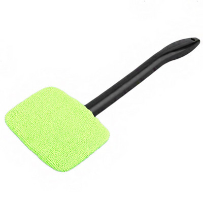 Perie pentru curățarea geamurilor mașinii Îndepărtare praf cu dublă utilizare Perie pentru sticlă pentru dezaburire Mop pentru sticlă din față Curățarea geamurilor mașinii Soluție de curățare a geamurilor