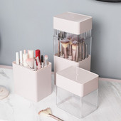 Διαφανές κουτί αποθήκευσης μακιγιάζ Βερνίκι θήκης μακιγιάζ για καλλυντική βάση για στυλό Κραγιόν μολύβι αποθήκευσης βερνίκι νυχιών