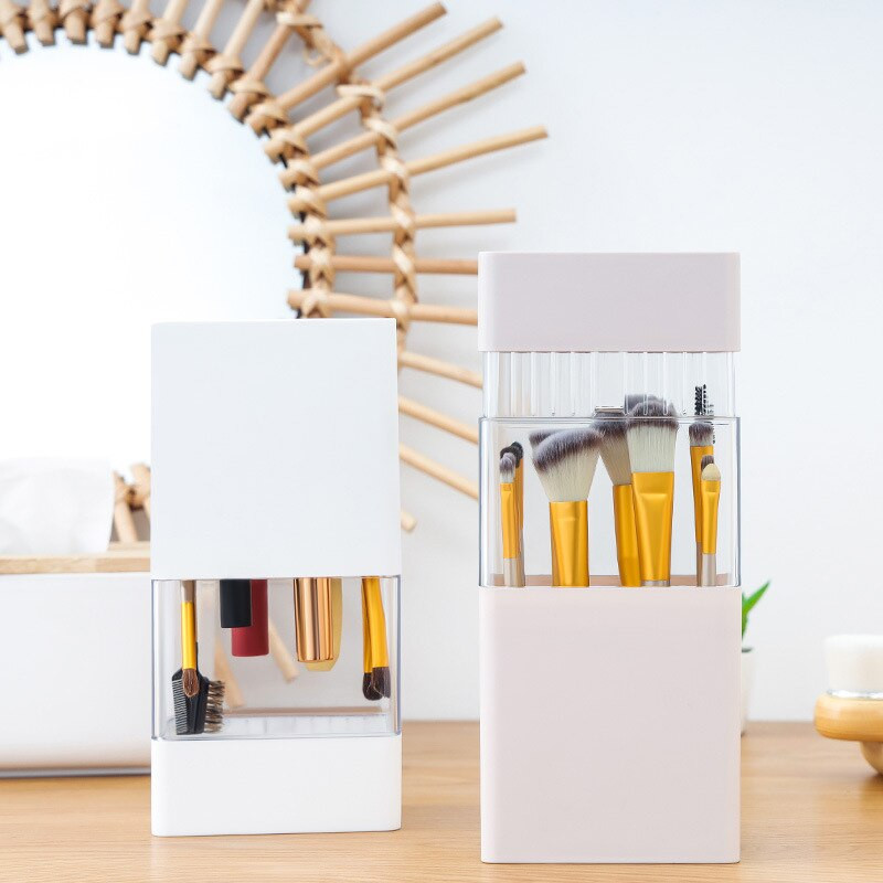 Διαφανές κουτί αποθήκευσης μακιγιάζ Βερνίκι θήκης μακιγιάζ για καλλυντική βάση για στυλό Κραγιόν μολύβι αποθήκευσης βερνίκι νυχιών