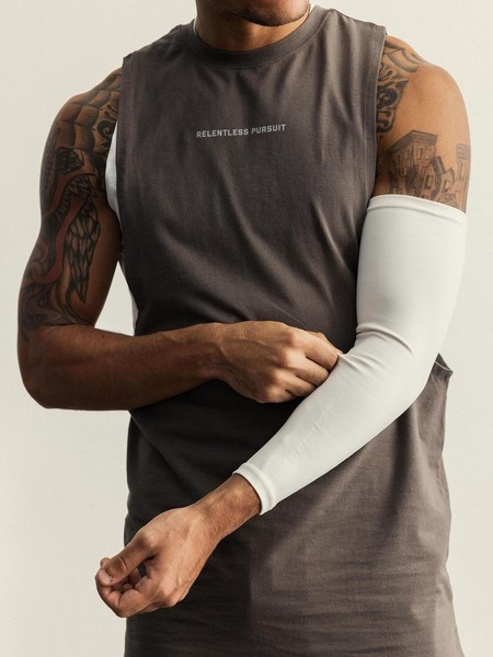 Muška ležerna majica bez rukava s natpisom