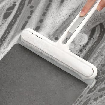 Πολυλειτουργική βούρτσα παραθύρων Καθαριστικό γυαλιού διπλής όψης Βούρτσα καθαρισμού σκόνης παραθύρου αυτοκινήτου Εργαλείο οικιακού καθαρισμού