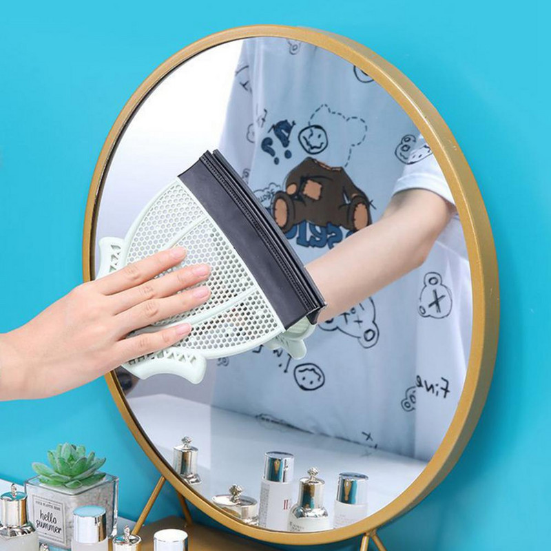 Εργαλεία καθαρισμού υαλοκαθαριστήρα καθρέφτη συμπαγής PP λείες άκρες Εργαλεία καθαρισμού υαλοκαθαριστήρων καθρέφτη που εξοικονομούν εργασία Προμήθειες μπάνιου