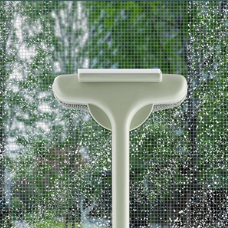 Επεκτάσιμο διχτυωτό καθαριστικό γυαλιού Καθαριστικό γυαλιού Ξύστρα πλέγματος καθαριστικό παραθύρου βούρτσα παραθύρου βούρτσα οθόνης Εξοπλισμός πλυσίματος