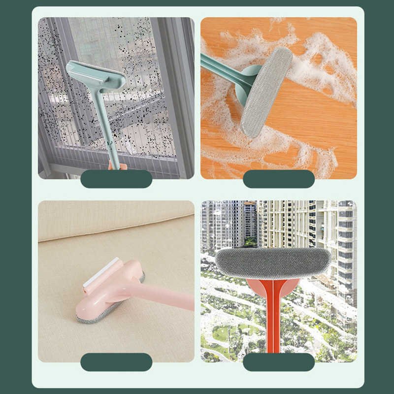 Επεκτάσιμο διχτυωτό καθαριστικό γυαλιού Καθαριστικό γυαλιού Ξύστρα πλέγματος καθαριστικό παραθύρου βούρτσα παραθύρου βούρτσα οθόνης Εξοπλισμός πλυσίματος