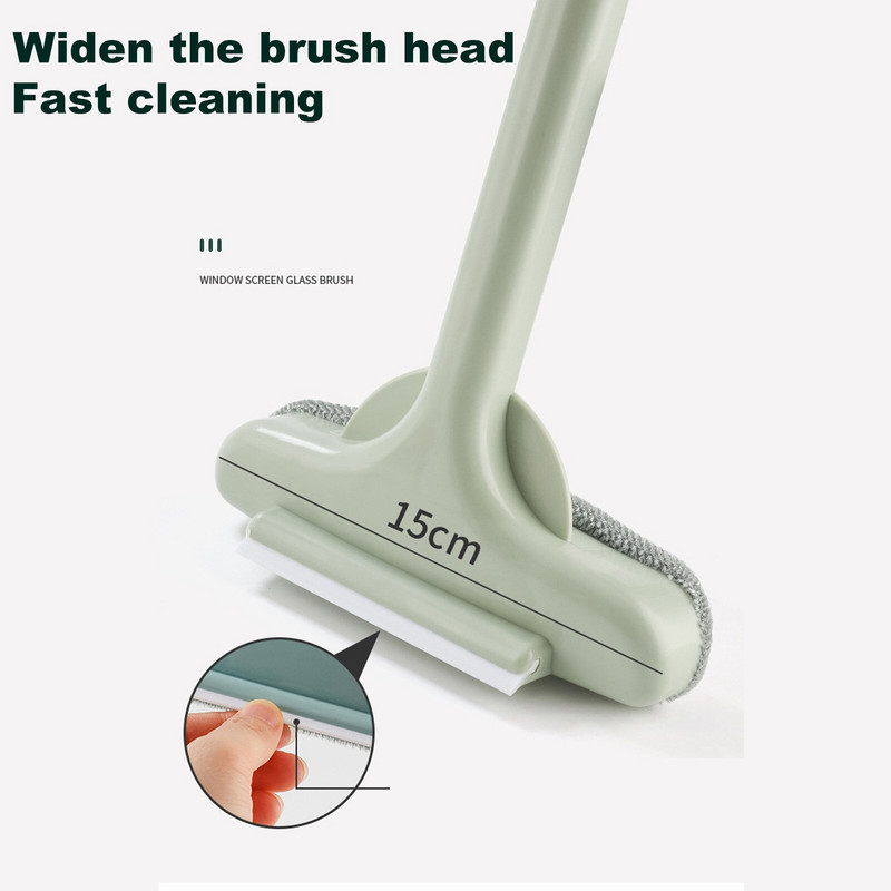 Επεκτάσιμο διχτυωτό καθαριστικό γυαλιού Καθαριστικό γυαλιού Ξύστρα πλέγματος καθαριστικό παραθύρου βούρτσα παραθύρου βούρτσα οθόνης Εξοπλισμός πλυσίματος