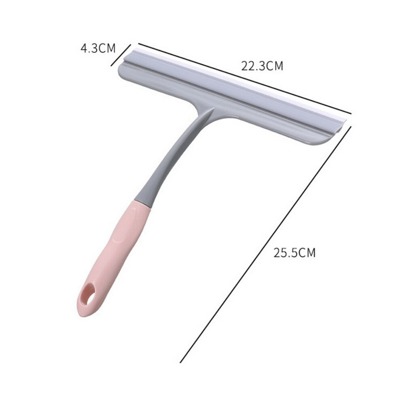 Silikonska neklizajuća ručka za brisanje stakla Sredstvo za čišćenje prozora automobila Čistač stakla Struganje kućanskih alata za čišćenje kuhinje