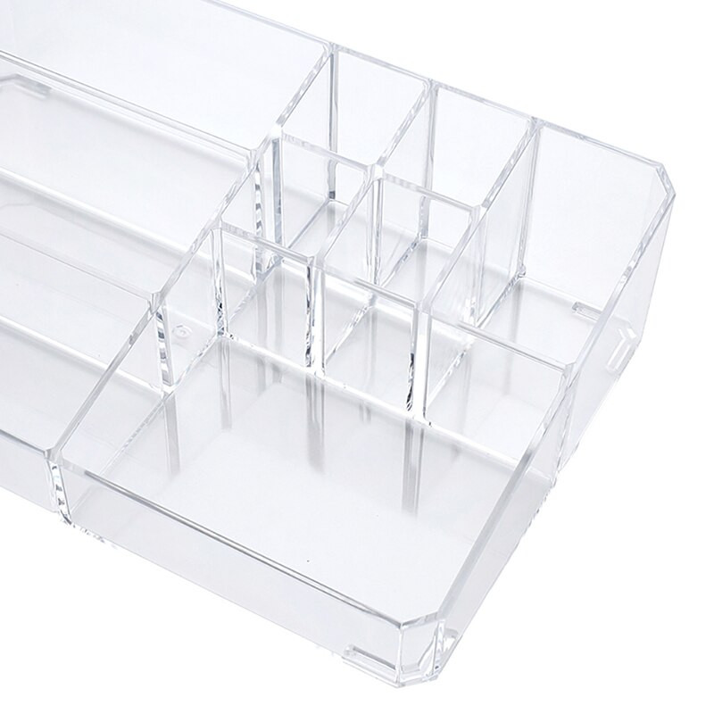Organizator de machiaj Cutie organizator de birou Cutie de depozitare cosmetice din plastic Birou Cutie de depozitare cosmetice pentru baie