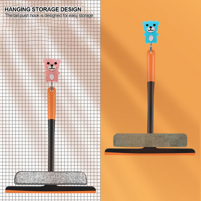 3 viename langų valymo šepetėlis, stiklo valytuvas vonios kambario veidrodžiui su reguliuojama rankena langų valiklis valytuvo valytuvas Namų valymo įrankiai