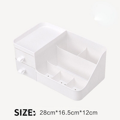 Cosmetic Storage Box Μακιγιάζ Συρτάρι Organizer Μεγάλης χωρητικότητας Makeup Organizer Desktop Sundries Storage Box Κουτιά οργάνωσης