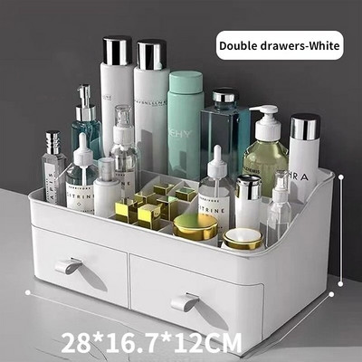 Cosmetic Storage Box Μακιγιάζ Συρτάρι Organizer Μεγάλης χωρητικότητας Makeup Organizer Desktop Sundries Storage Box Κουτιά οργάνωσης