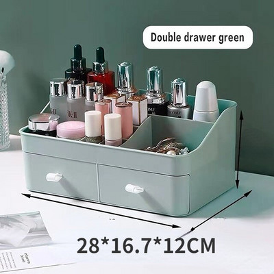 Cosmetic Storage Box Μακιγιάζ Συρτάρι Organizer Μεγάλης χωρητικότητας Makeup Organizer Desktop Sundries Storage Box Κουτιά οργάνωσης