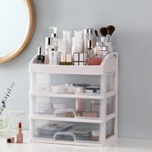 Meigikorraldaja Kosmeetika Hoiukast Riiul Sahtel Pintsel Kummuti Ehtekonteiner Läbipaistev lauasahtel Vannituba
