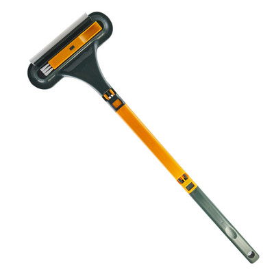 Mesh Screen Cleaner 2in1 Perie de curățare a geamurilor Perie de sticlă extensibilă din plastic umedă uscată cu mini instrumente de spălare a ferestrelor