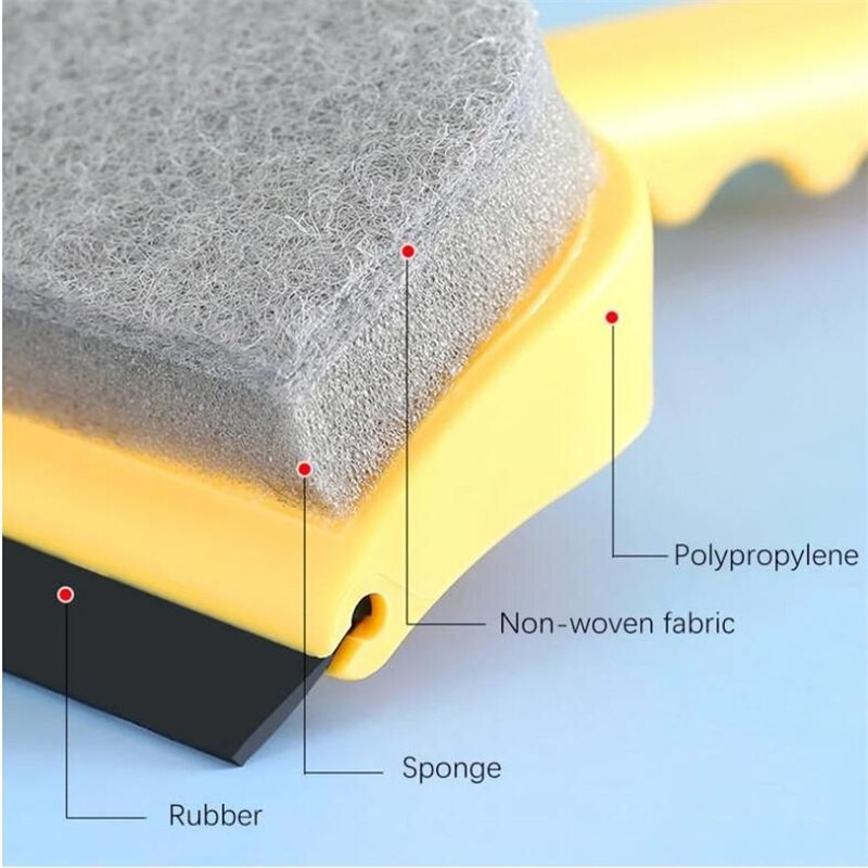 2 u 1 silikonska oštrica i sredstvo za čišćenje kuhinje Staklo automobila Brisač za tuširanje Brisač stakla Četka za struganje Kućni alati za čišćenje prozora