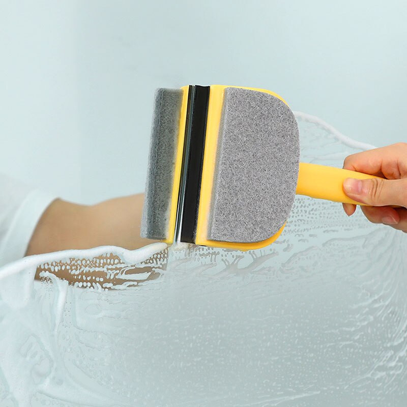 Dvostrana staklena četka Alati za čišćenje u kućanstvu Kupaonski dodaci Četka za čišćenje kupaonskog umivaonika Četke za kućne potrepštine